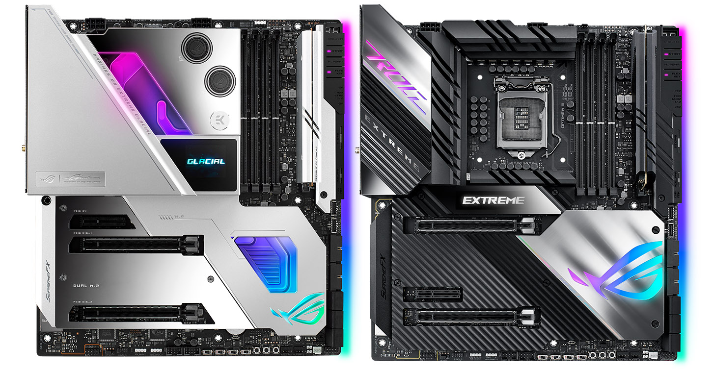 ASUS ROG Maximus XIII Extreme & Extreme Glacial - The Intel Z590 